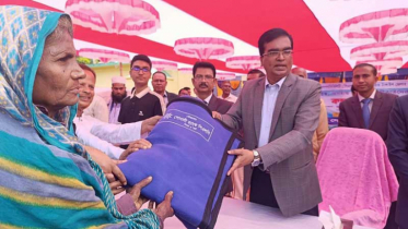 শীতার্তদের মাঝে সোনালী ব্যাংকের কম্বল বিতরণ