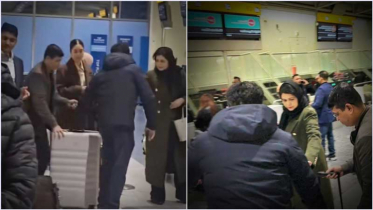 লন্ডন থেকে ঢাকার পথে জুবাইদা রহমান