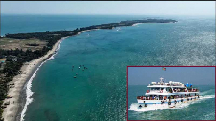 সেন্টমার্টিনে রাত যাপনের সুযোগ, একসঙ্গে ৩ জাহাজে গেল ১২শ’ পর্যটক