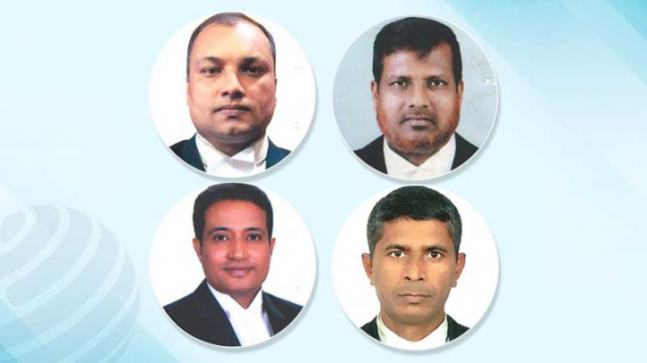 ডেপুটি অ্যাটর্নি জেনারেল ও তিন সহকারী অ্যাটর্নি জেনারেলকে অব্যাহতি