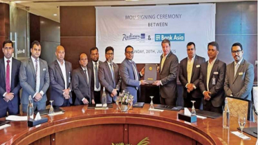রেডিসন ব্লু চট্টগ্রাম ও ব্যাংক এশিয়ার মধ্যে চুক্তি স্বাক্ষর