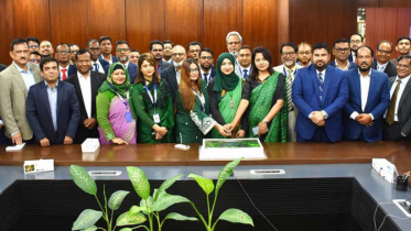 ‘সাসটেইনেবল ব্যাংক’ স্বীকৃতি উদযাপন করল এনসিসি ব্যাংক
