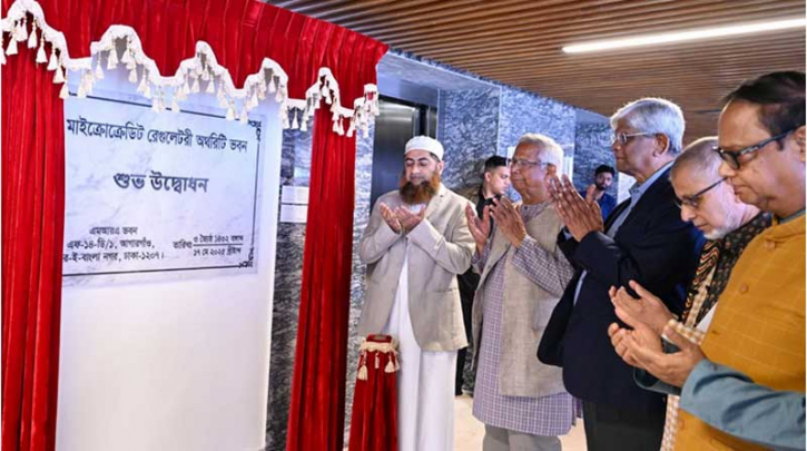 মাইক্রোক্রেডিট রেগুলেটরি অথরিটির নতুন ভবন উদ্বোধন