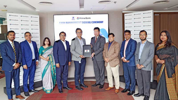 এসএমসি এন্টারপ্রাইজের সঙ্গে প্রাইম ব্যাংকের চুক্তি