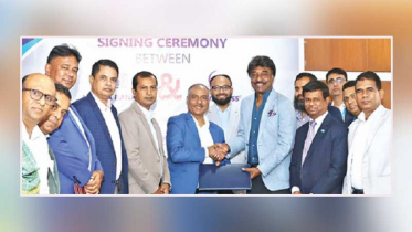 জনতা ব্যাংক ও এসএসএলের মধ্যে চুক্তি স্বাক্ষর