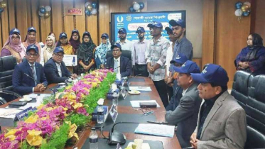 শিক্ষার্থীদের নিয়ে সোনালী ব্যাংকের আর্থিক স্বাক্ষরতা বিষয়ক আলোচনা সভা
