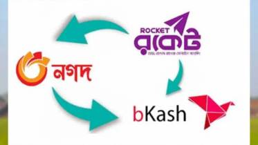 বিকাশ-নগদ-রকেটে টাকা পাঠাতে আর বাধা নেই