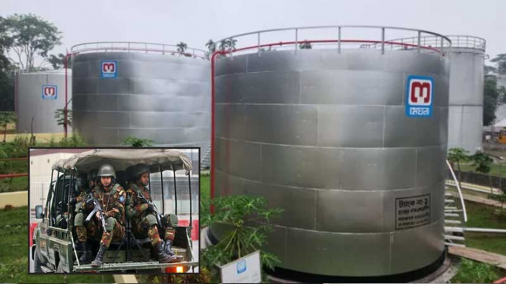 তেলের প্রধান ডিপোগুলোতে সেনাবাহিনী মোতায়েনের নির্দেশ